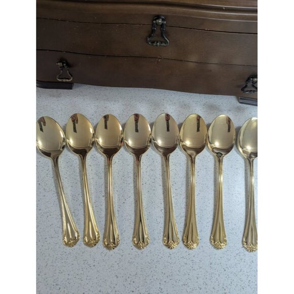 Hamilton Silversmith Gold Plated Cutlery - 40 piece place setting - Picture 6 of 10